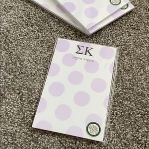 Sigma Kappa Notepad